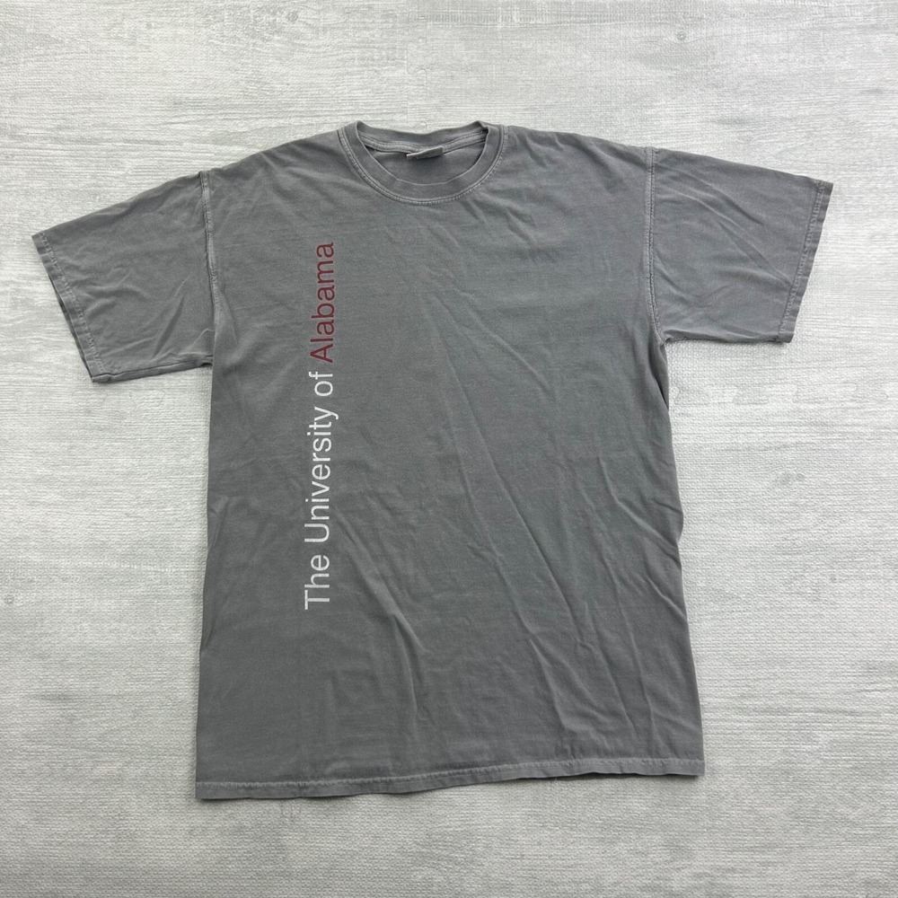 Vintage Alabama Roll Tideβ Shirt Size Medium Gray University Logo College NCAA